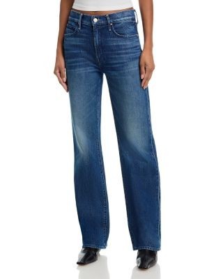 Mother The Kick It High Rise Straight Jeans in Which is Witch