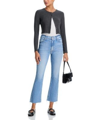 Mother The Hustler Ankle Fray Jeans in Sow Surreal