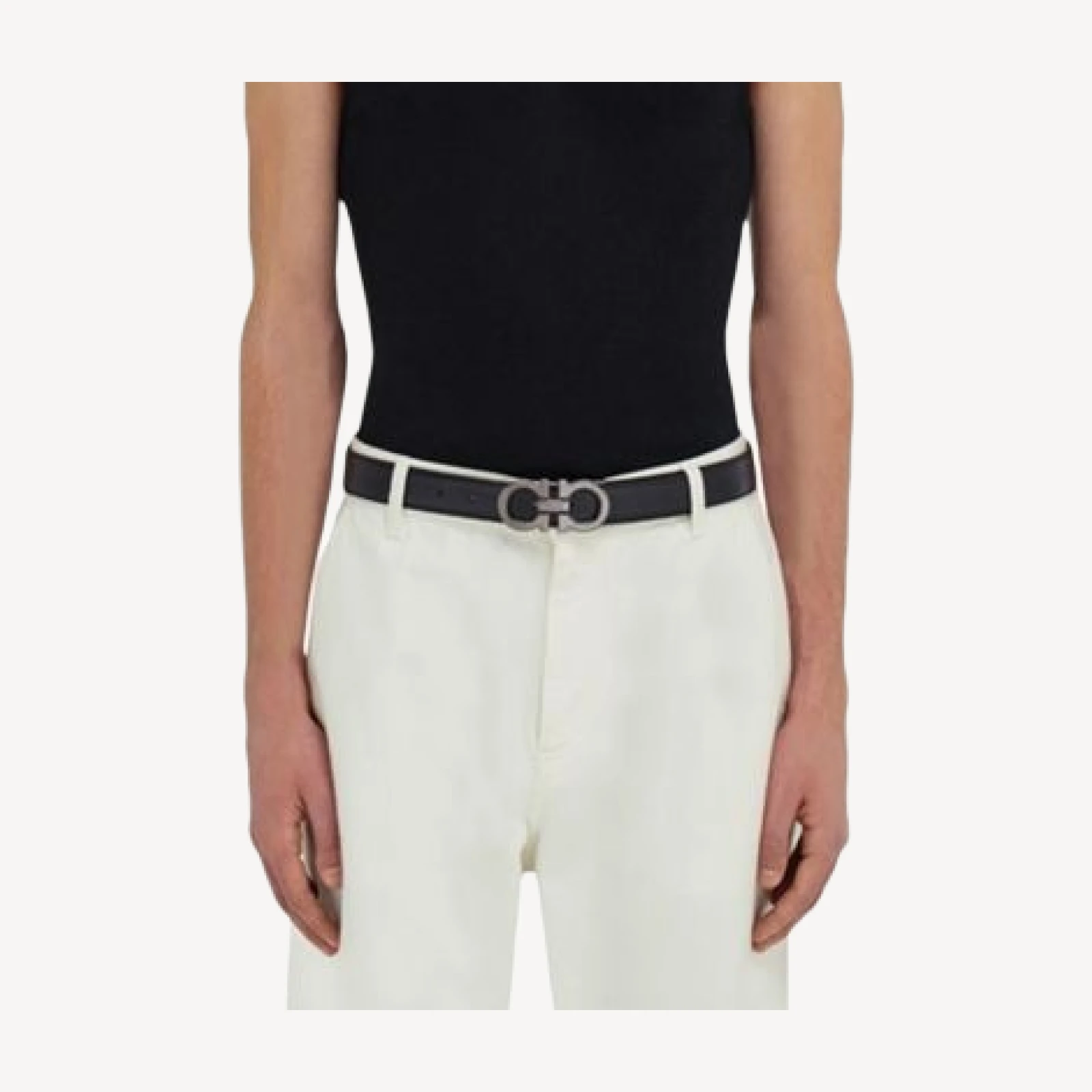 Ferragamo Men's Reversible Leather Belt