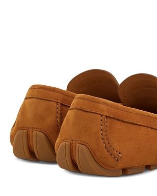 Ferragamo Men's Gancini Ornament Driver Loafers, photo 6