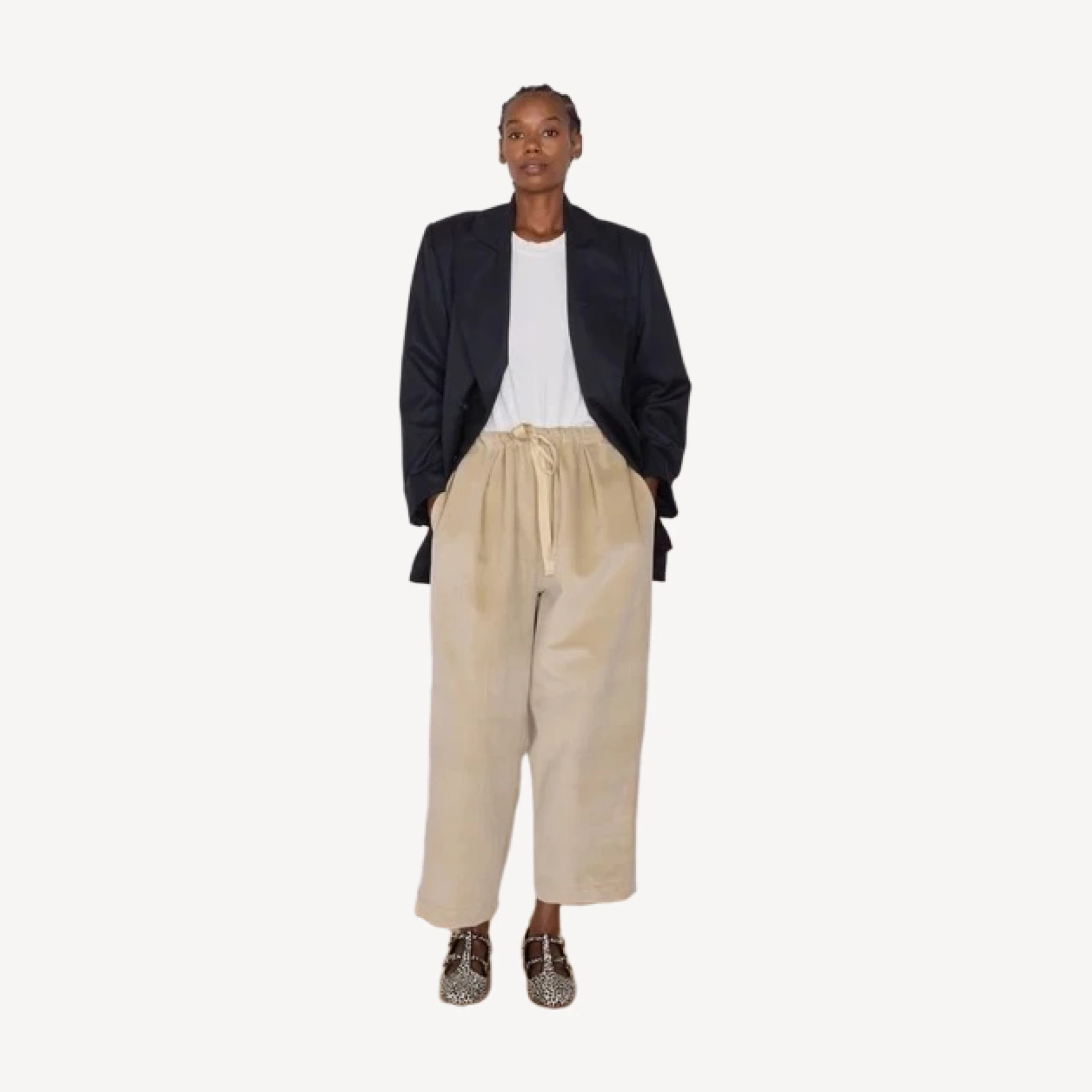 SCOOTER PANT | SAND CORDUROY