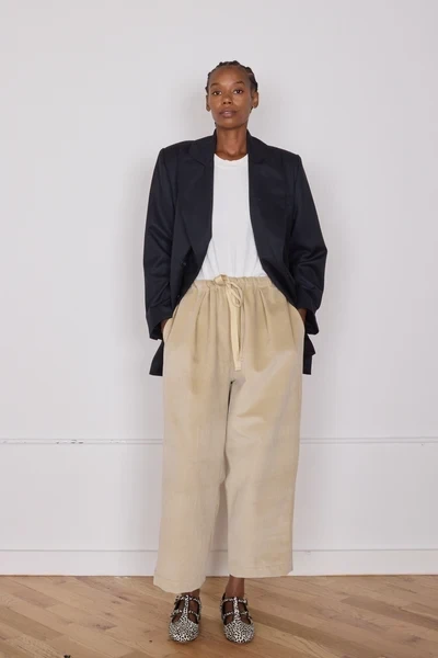SCOOTER PANT | SAND CORDUROY