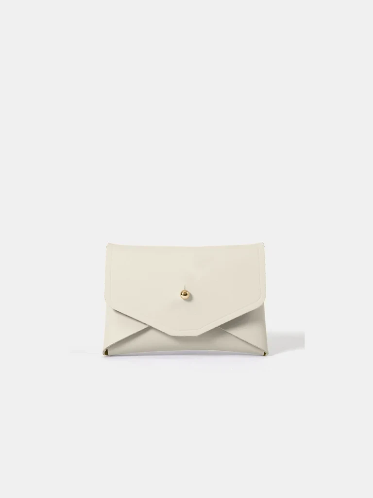 The Mini Purse - Chalk