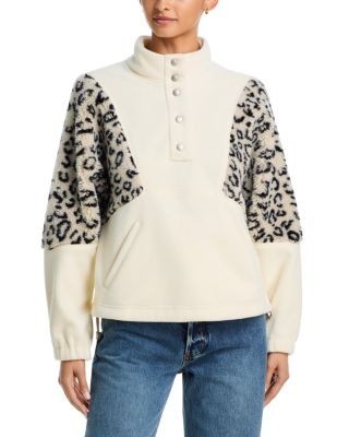 Mother The Funnel Neck Inset Sleeve Top