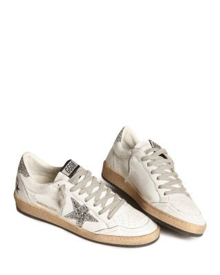 Golden Goose Women's Ball Star Low Top Lace Up Sneakers, photo 4