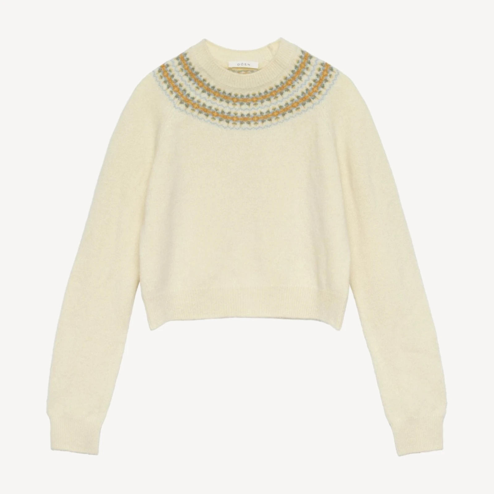 BONIFACE SWEATER -- GATEAU ANNECY FAIR ISLE