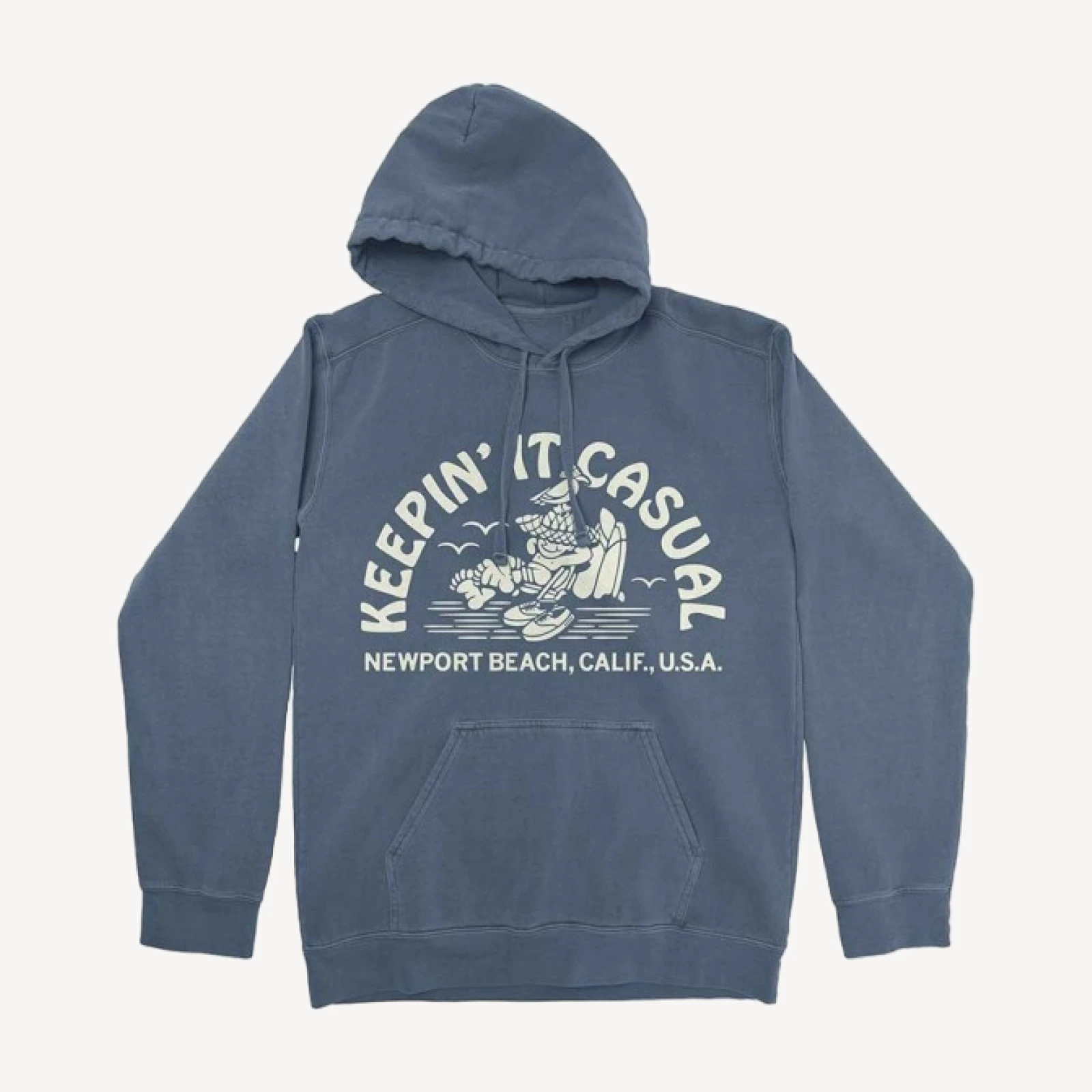 SeaVees - Keepin' It Casual Newport Beach Hoodie - Denim