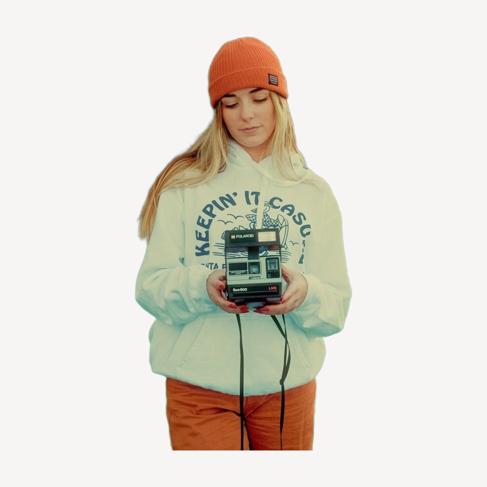 SeaVees - Keepin' It Casual Santa Barbara Hoodie - White