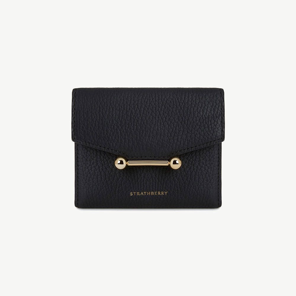 Mosaic Trifold Wallet - Black