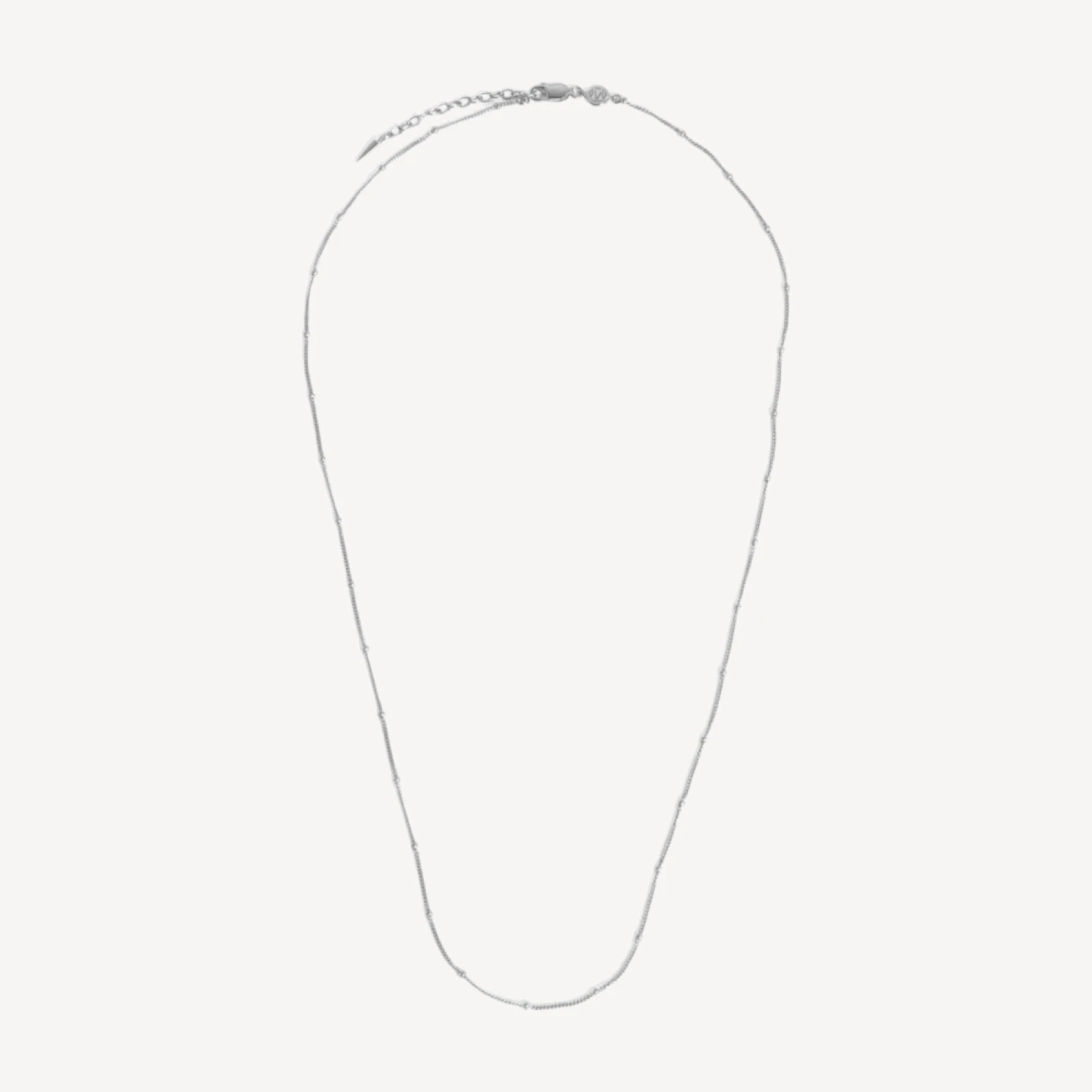 Long Bobble Chain Necklace