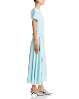 Simkhai Marabella Draped Midi Dress