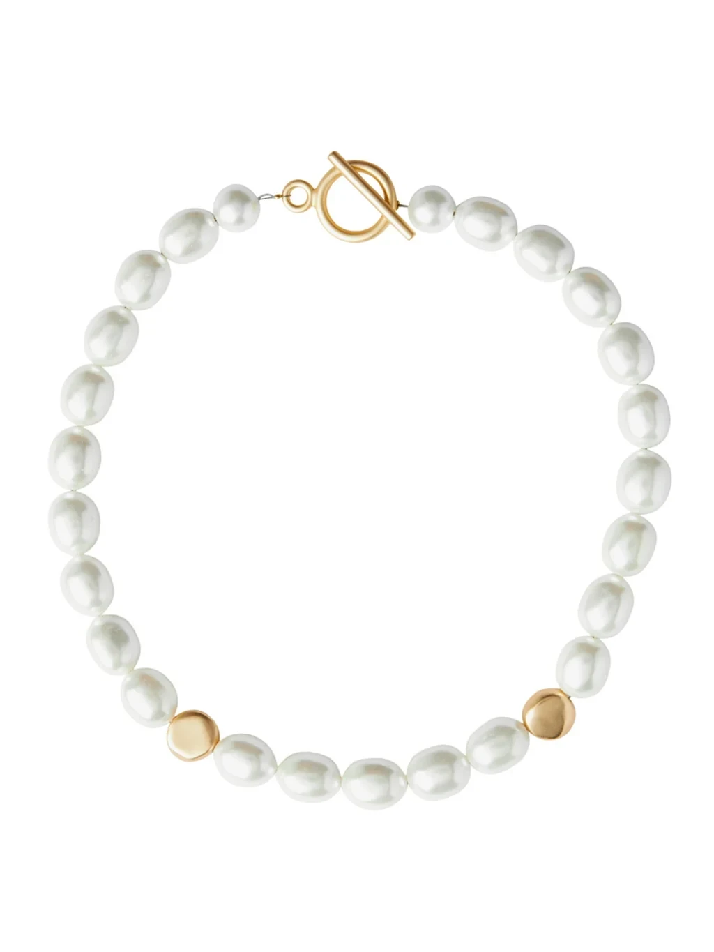 Mother of Pearl with Beaded Accent Necklace