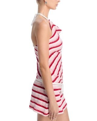 Simkhai Shellie Knit Halter Minidress