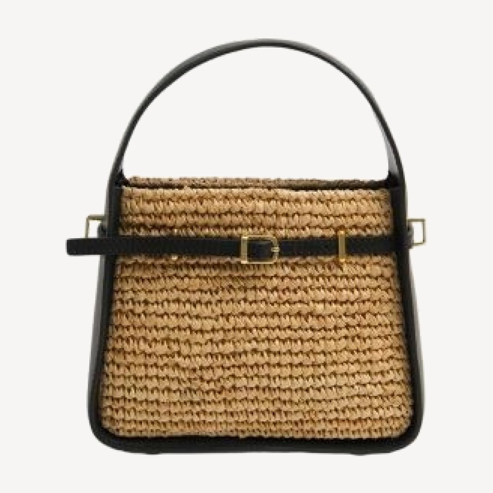 Simkhai Cleo Raffia Shoulder Bag