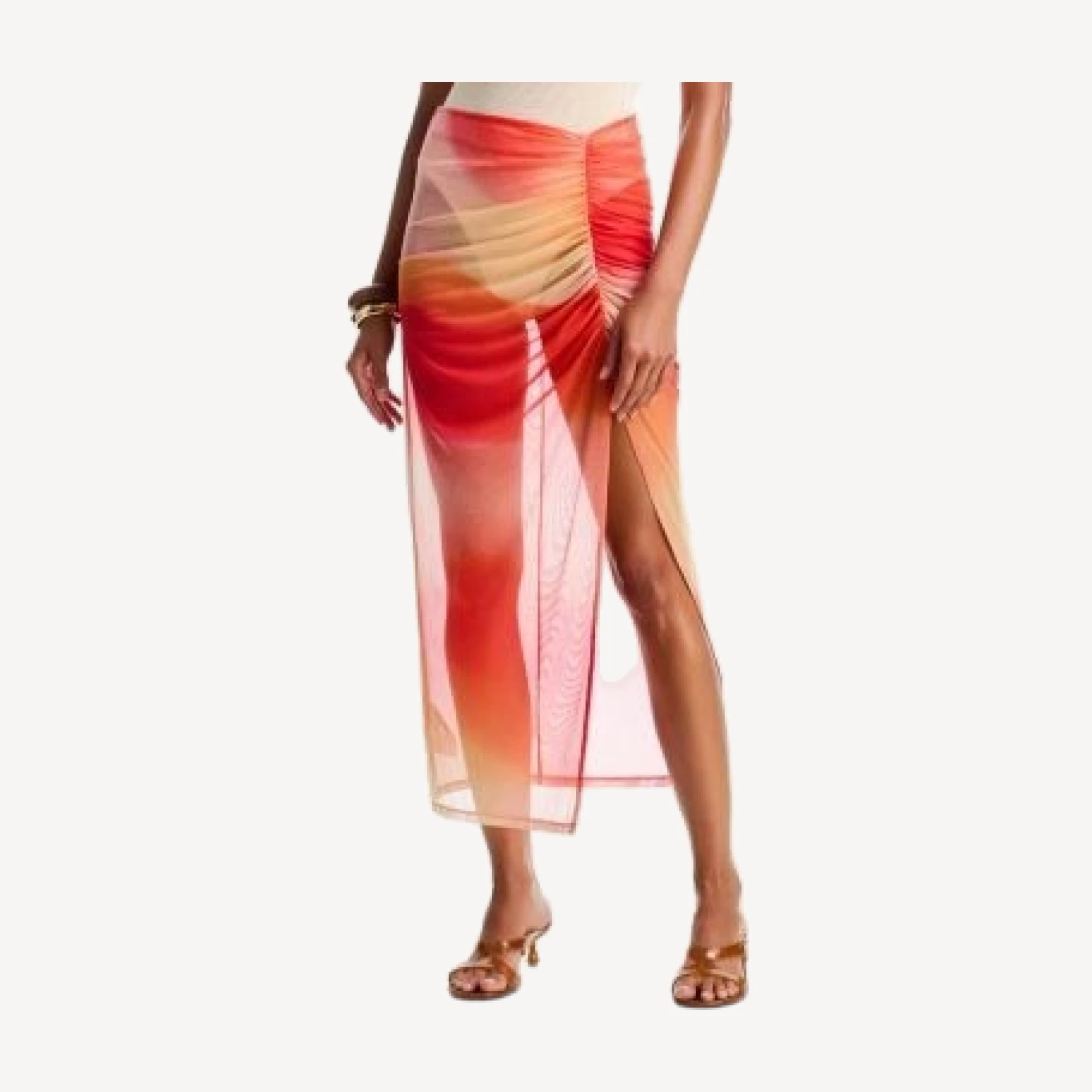 Simkhai Kensingten Skirt Swim Cover-Up