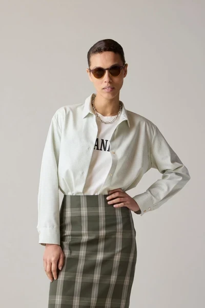 ALICE SHIRT | BUTTER & BLUE GINGHAM