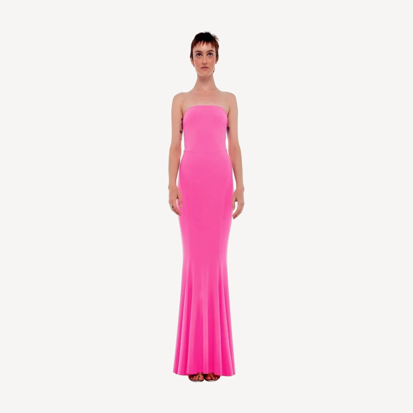 STRAPLESS FISHTAIL GOWN