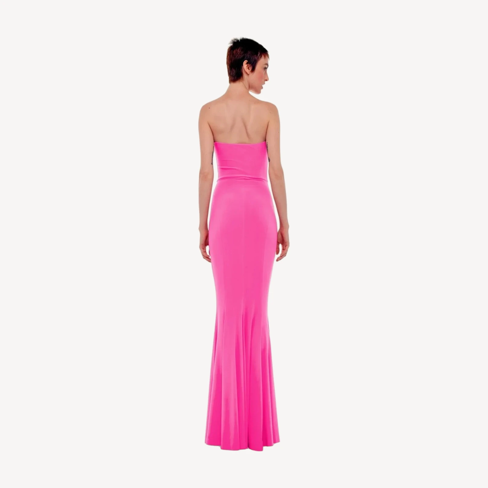 STRAPLESS FISHTAIL GOWN