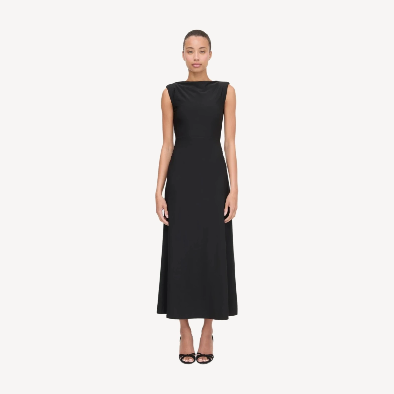 The Sloane Dress - Black Jersey