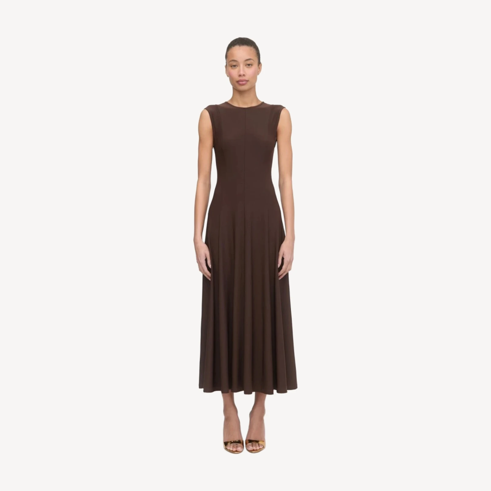 The Mila Dress - Chocolate Jersey