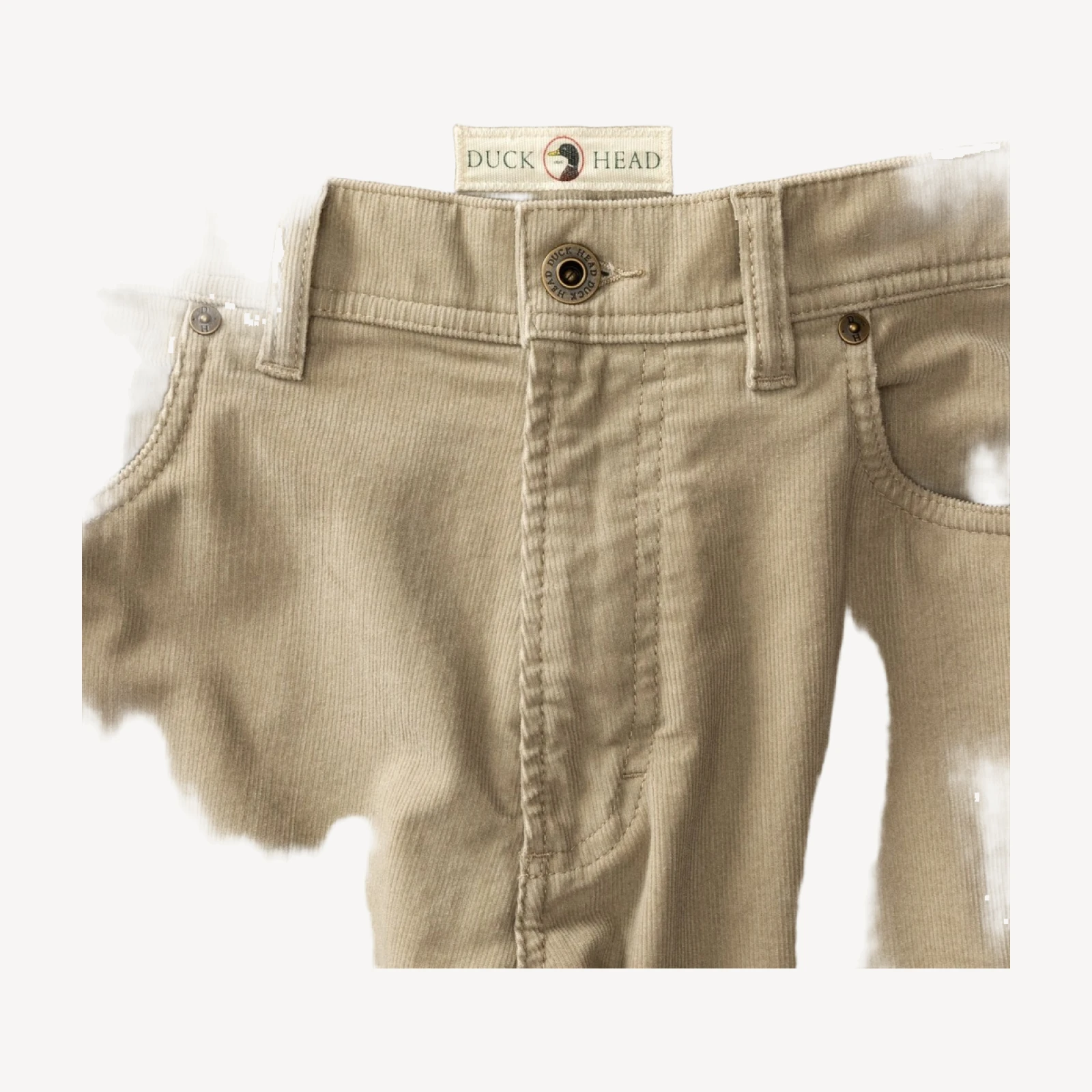 Holston Corduroy Five-Pocket - Khaki