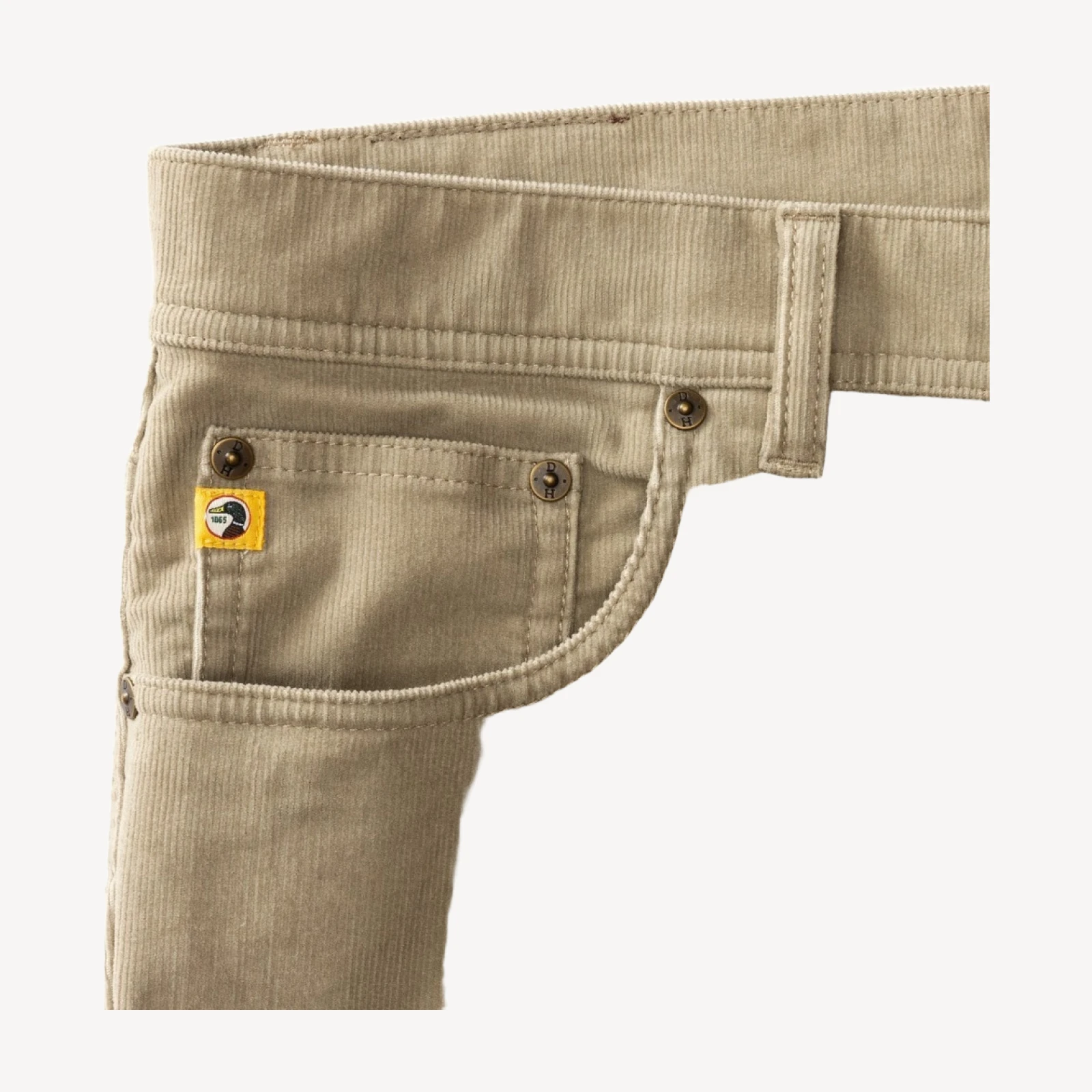 Holston Corduroy Five-Pocket - Khaki