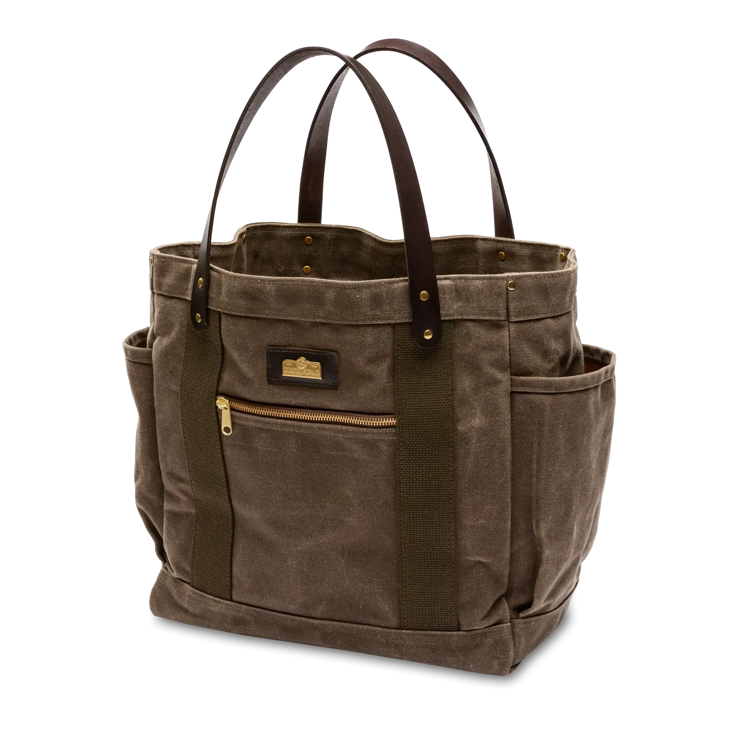 Waxed Canvas Tote - Field Brown
