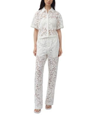 Simkhai Braylen Cotton Lace Pants