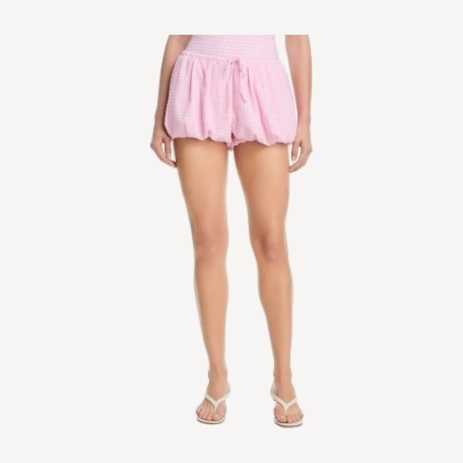 Simkhai Addie Bubble Shorts Swim Cover-Up