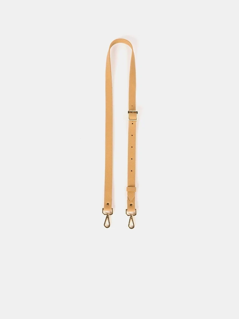 The Crossbody Strap - Sand Calf Grain