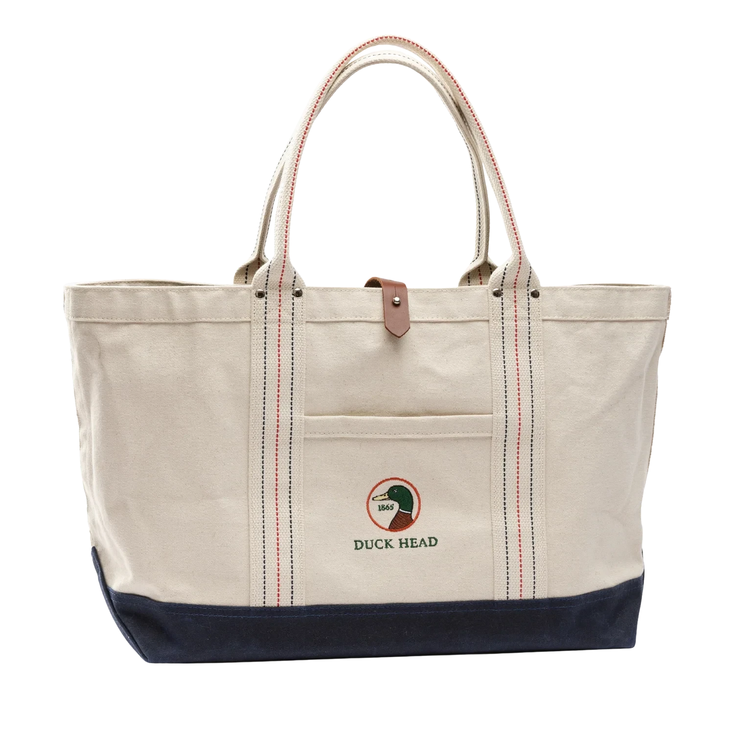 Canvas Logo Beach Tote