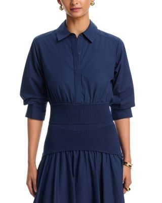Simkhai Stiles Cotton Knit Shirt