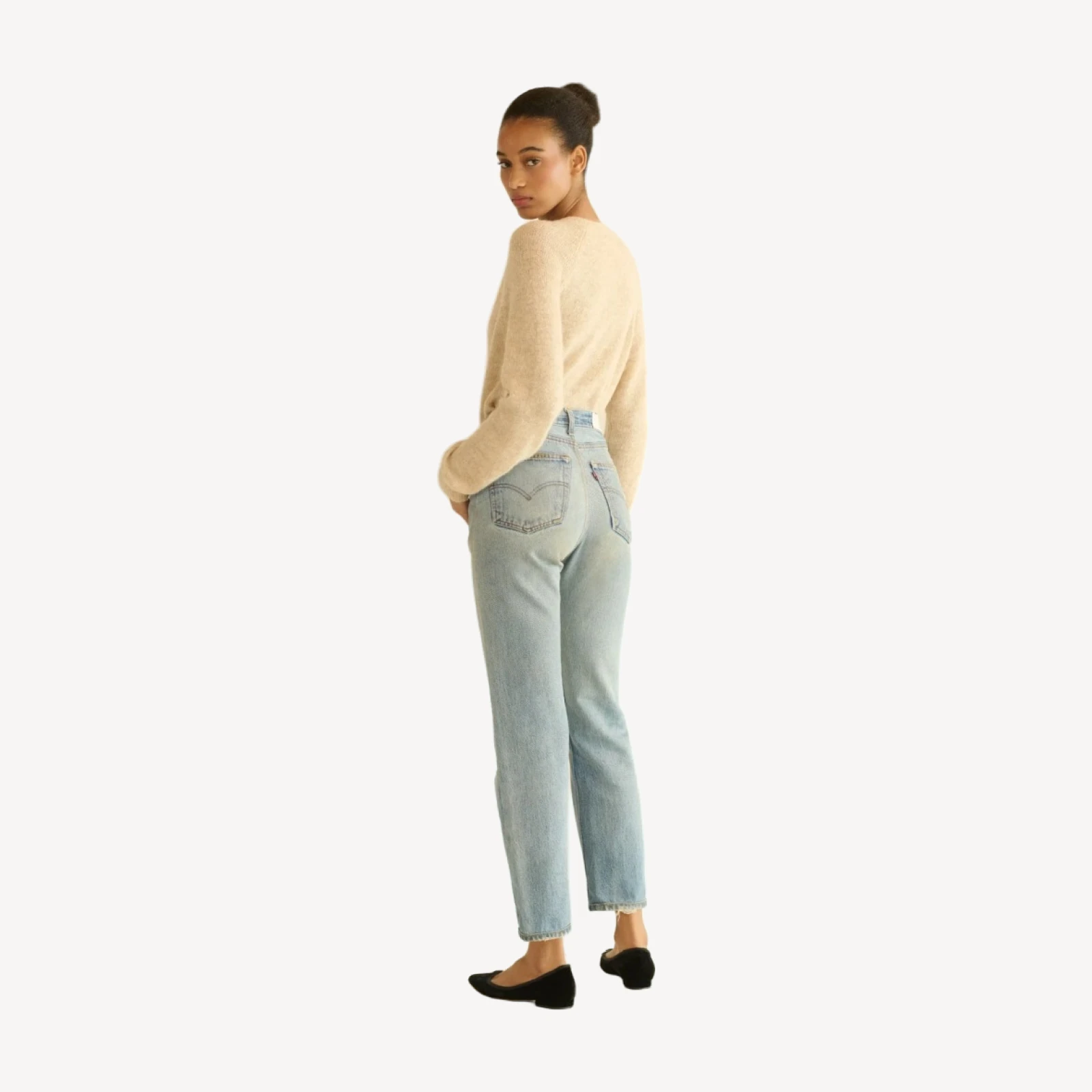 PETRA CARDIGAN -- HAZELNUT CREME