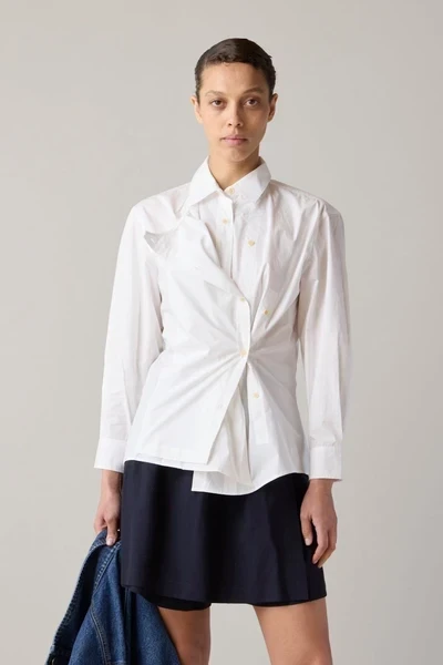 JOANNA SHIRT | WHITE POPLIN