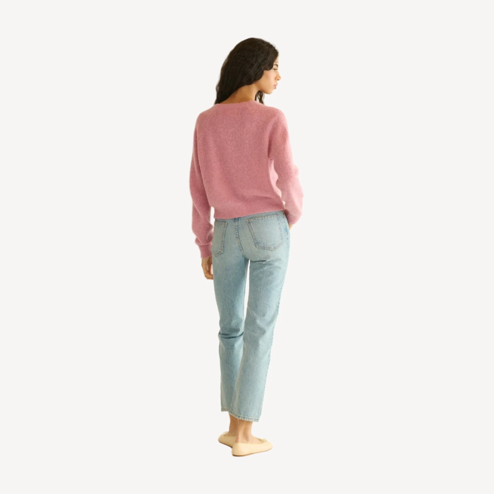 PETRA CARDIGAN -- ROSEBUD