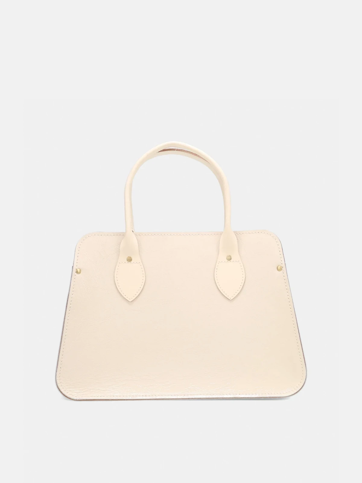 The Mini Work Bag - Vanilla Patent