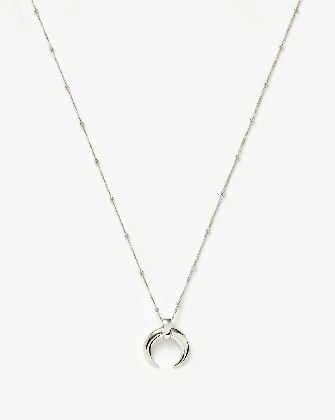 Lucy Williams Large Horn Pendant Necklace
