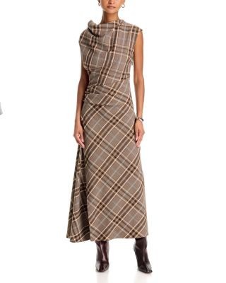 Simkhai Burke Draped Sleeveless Maxi Dress