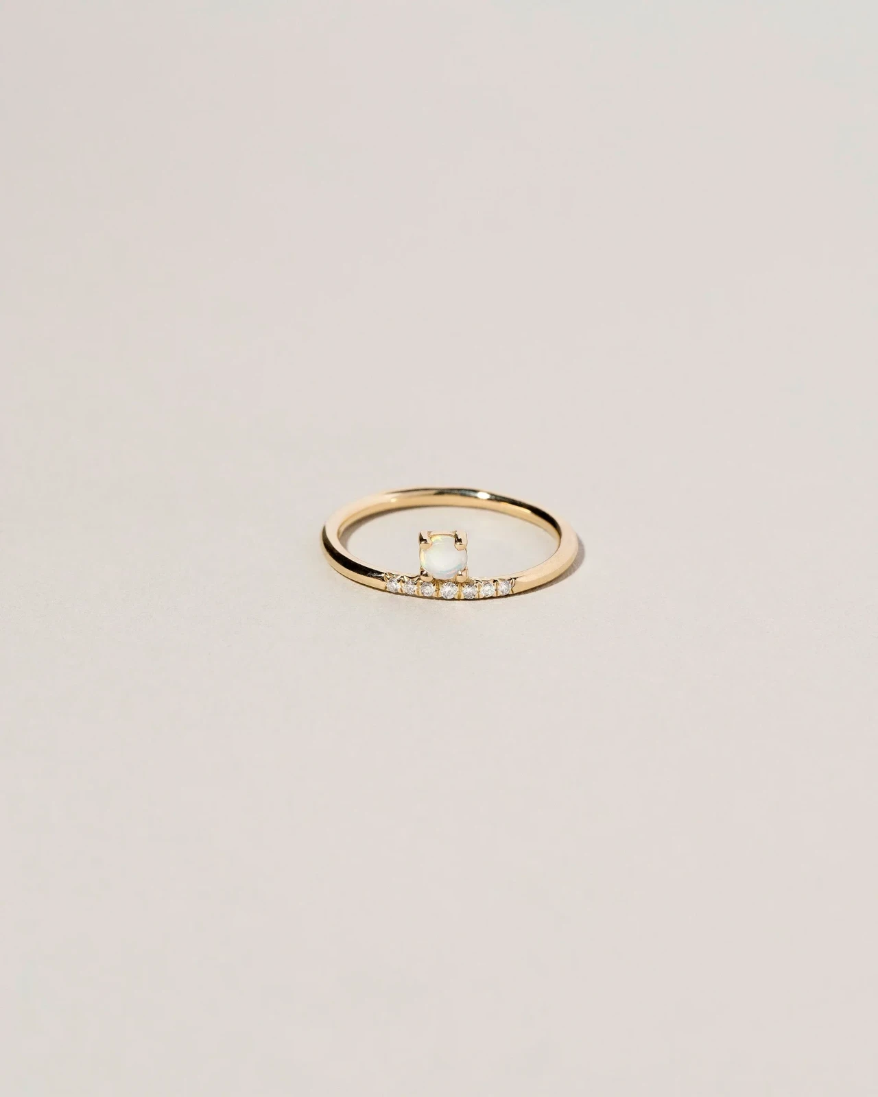 Stacked Ring - Opal