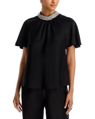 Simkhai Loreta Embellished Top