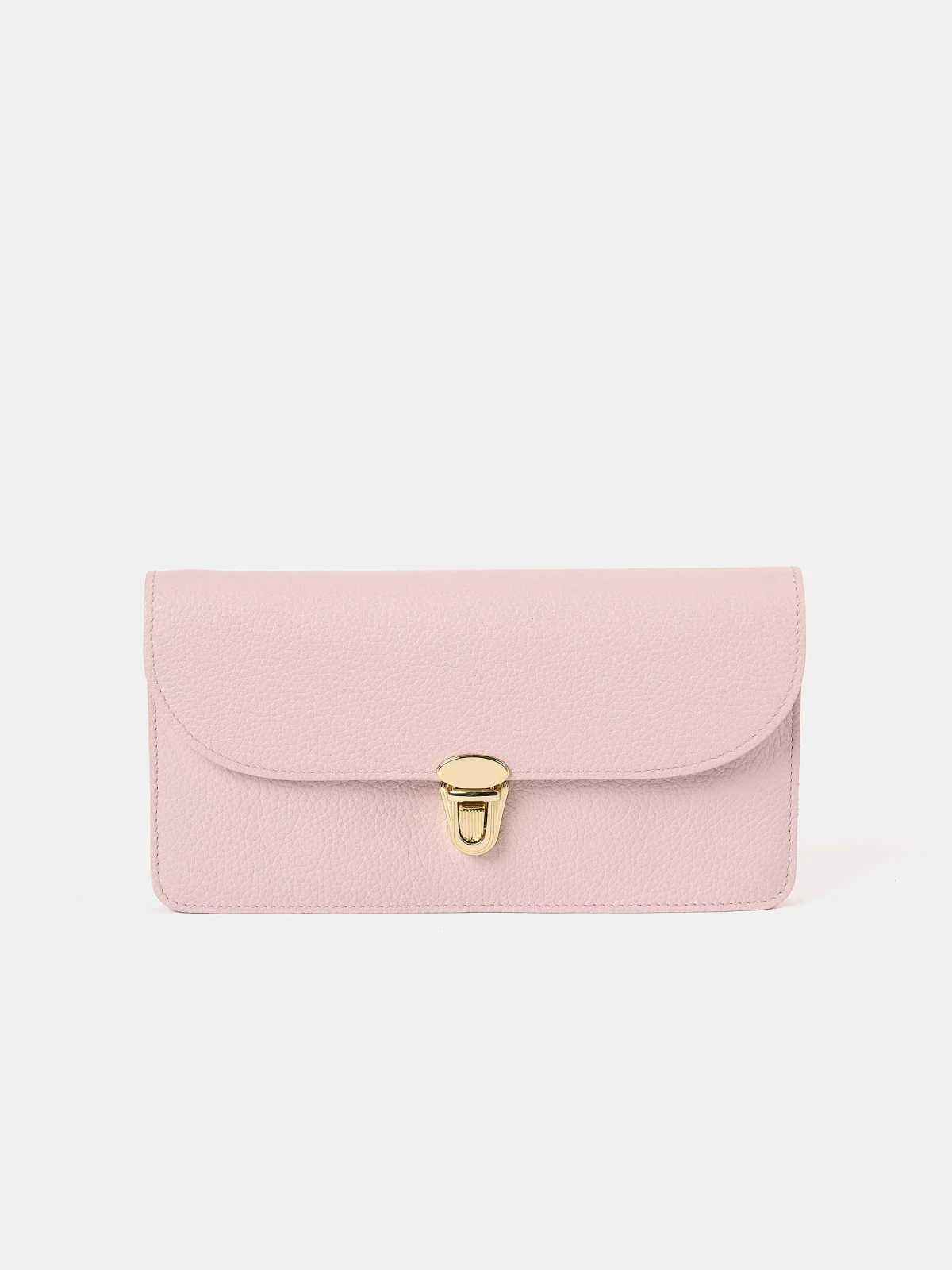 The Large Push Lock Purse - Strawberry Ice Cream
