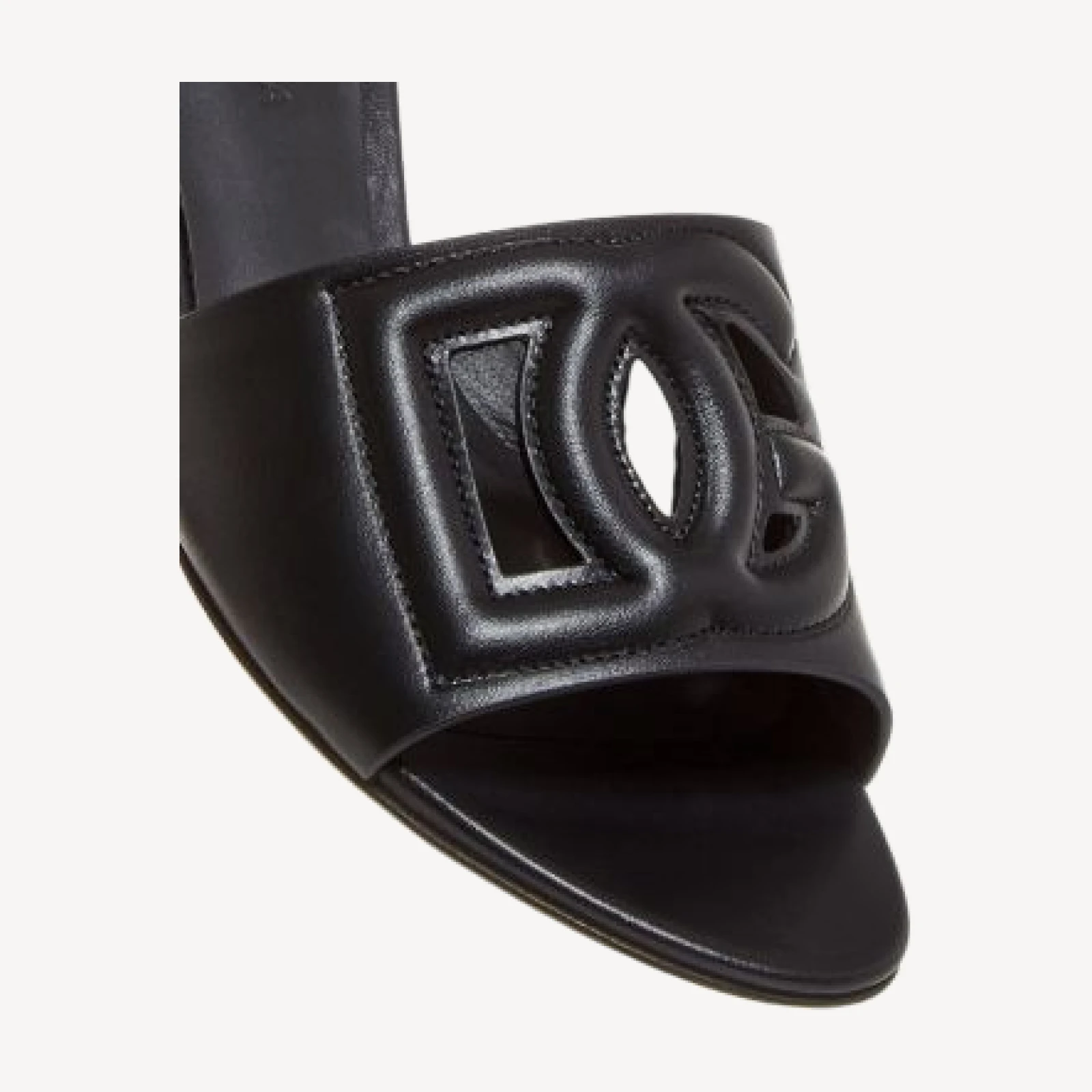 Dolce & Gabbana Women's Block Heel Slide Sandals