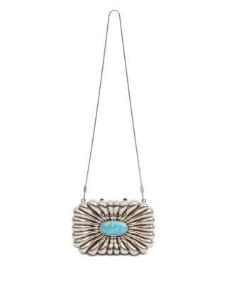Simkhai Nash Convertible Metal Clutch