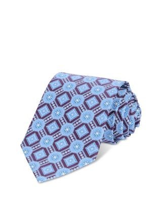 The Men's Store at Bloomingdale's Silk Classic Geometric Medallion Tie - Exclusive