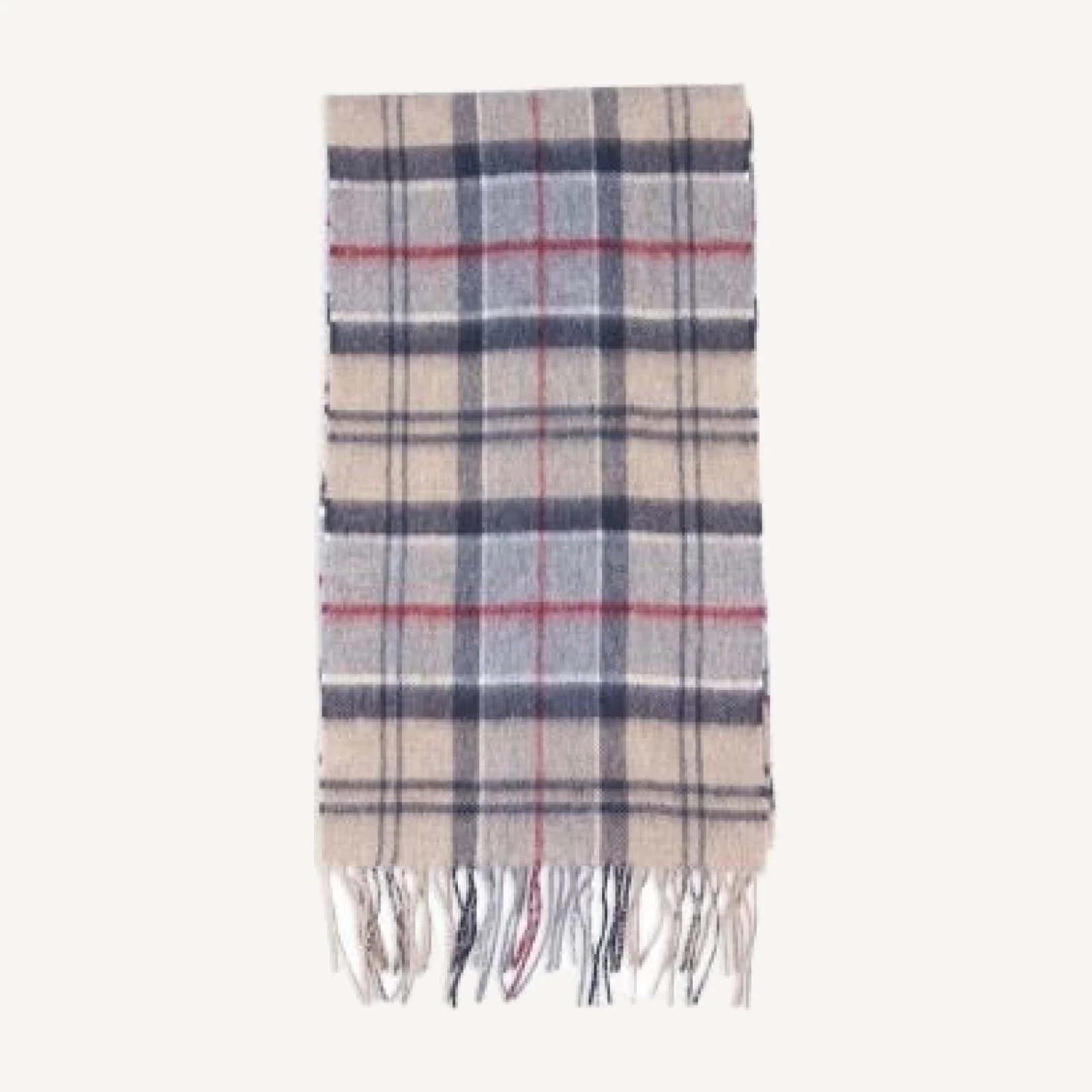 Barbour Tartan Plaid Wool & Cashmere Scarf