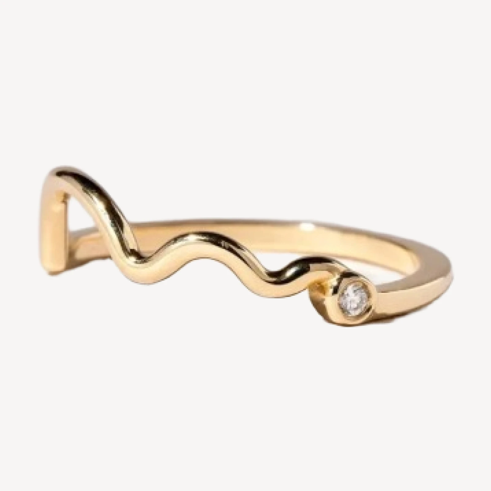 Squiggle Band - Bezel