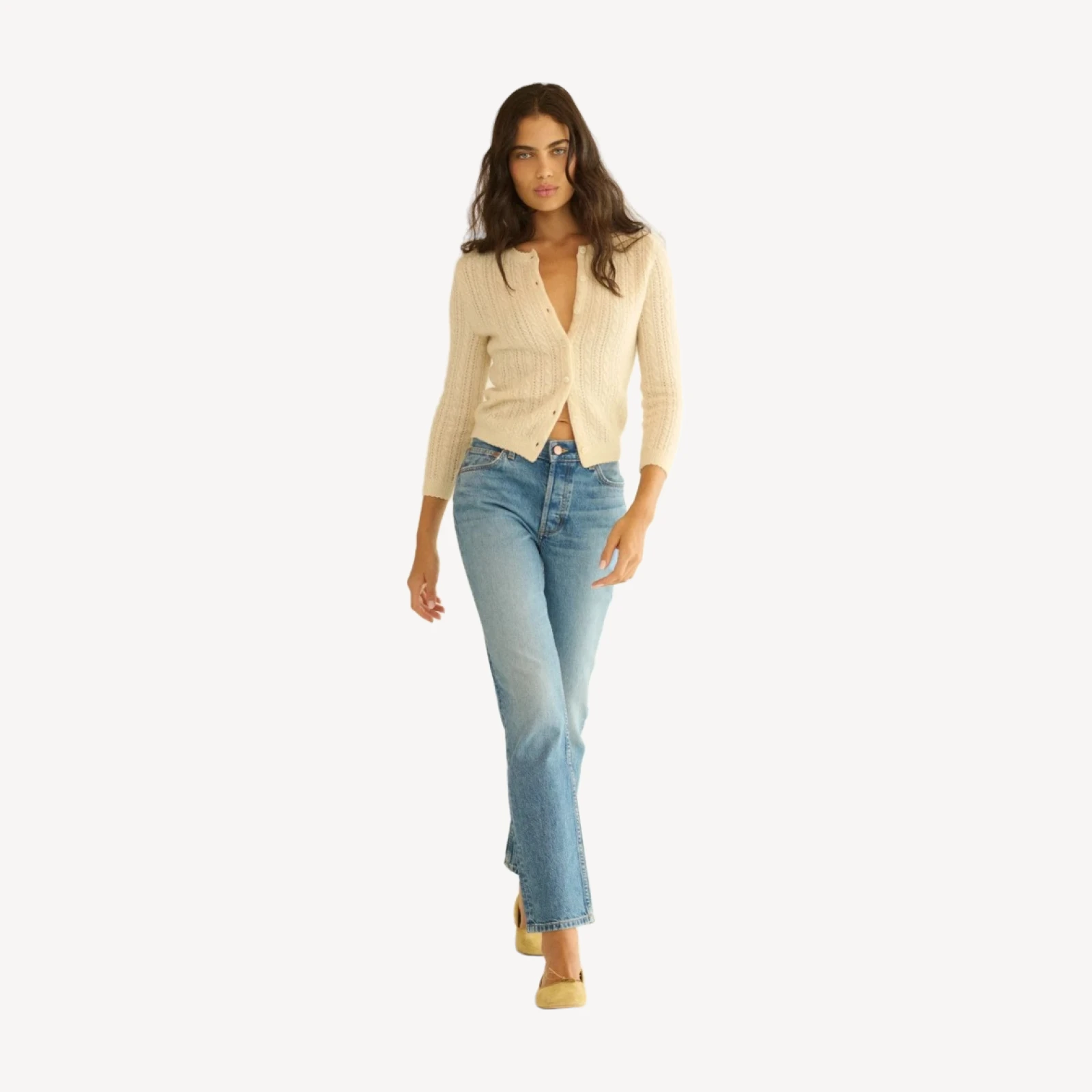 DIANA MID RISE JEAN -- MARVILLE WASH