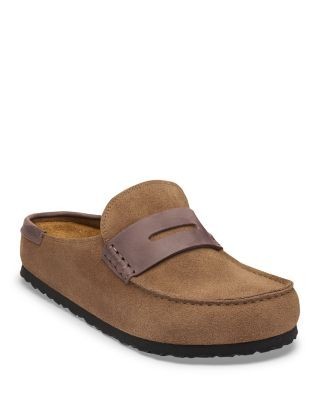 Birkenstock Men's Naples 2.0 Suede Clogs