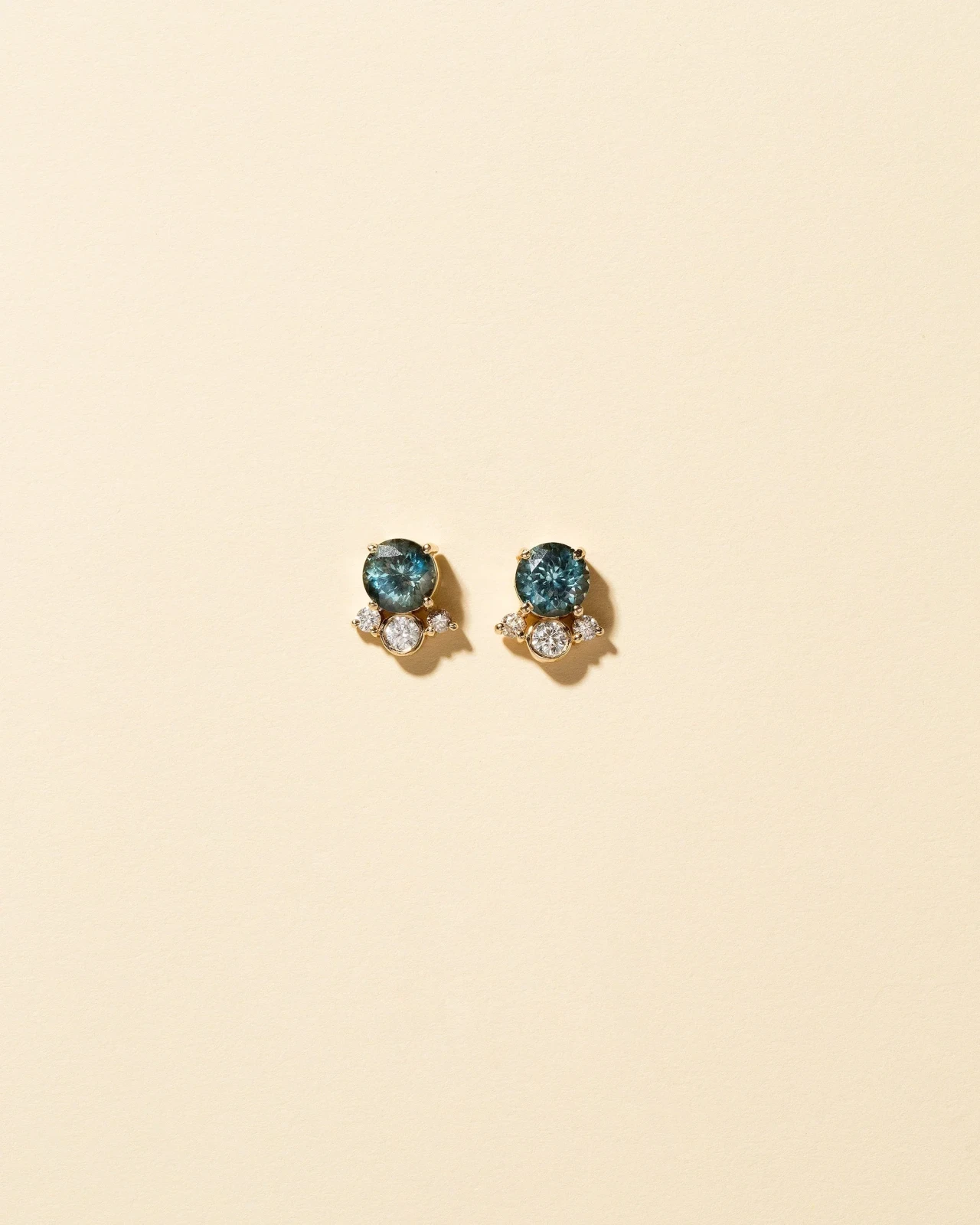 Vega Earrings - Blue Sapphire
