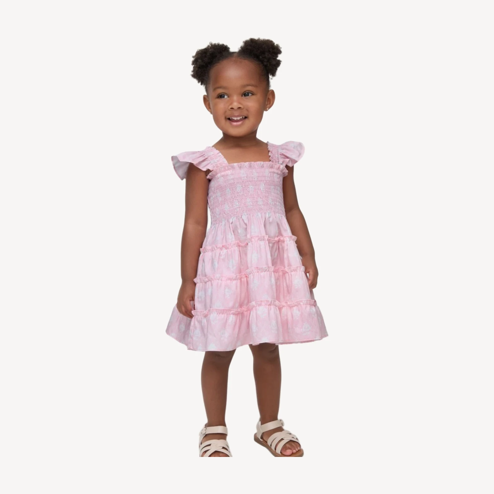 The Tiny Ellie Nap Dress - Pink Ambrose Floral